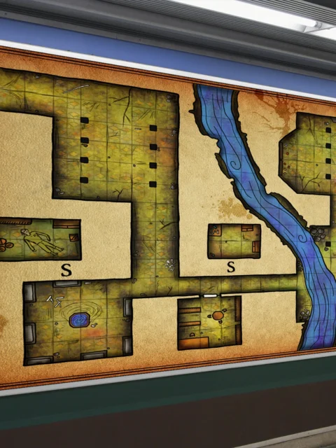 Gallery Of Eons Fine Art Canvas from Elven Tower Cartography