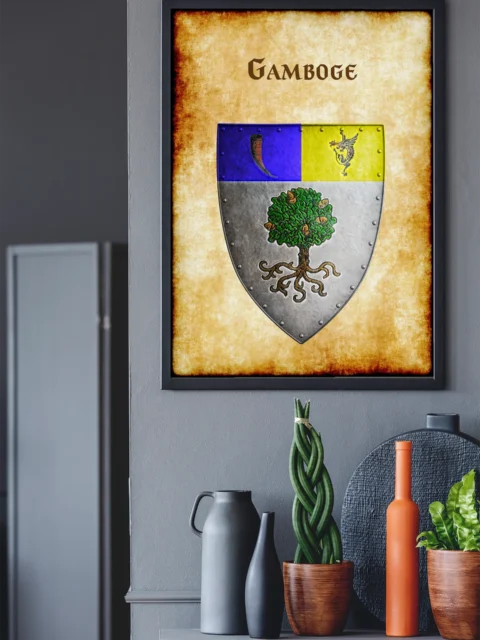 Gamboge Fantasy Wall Art from Anna Meyer