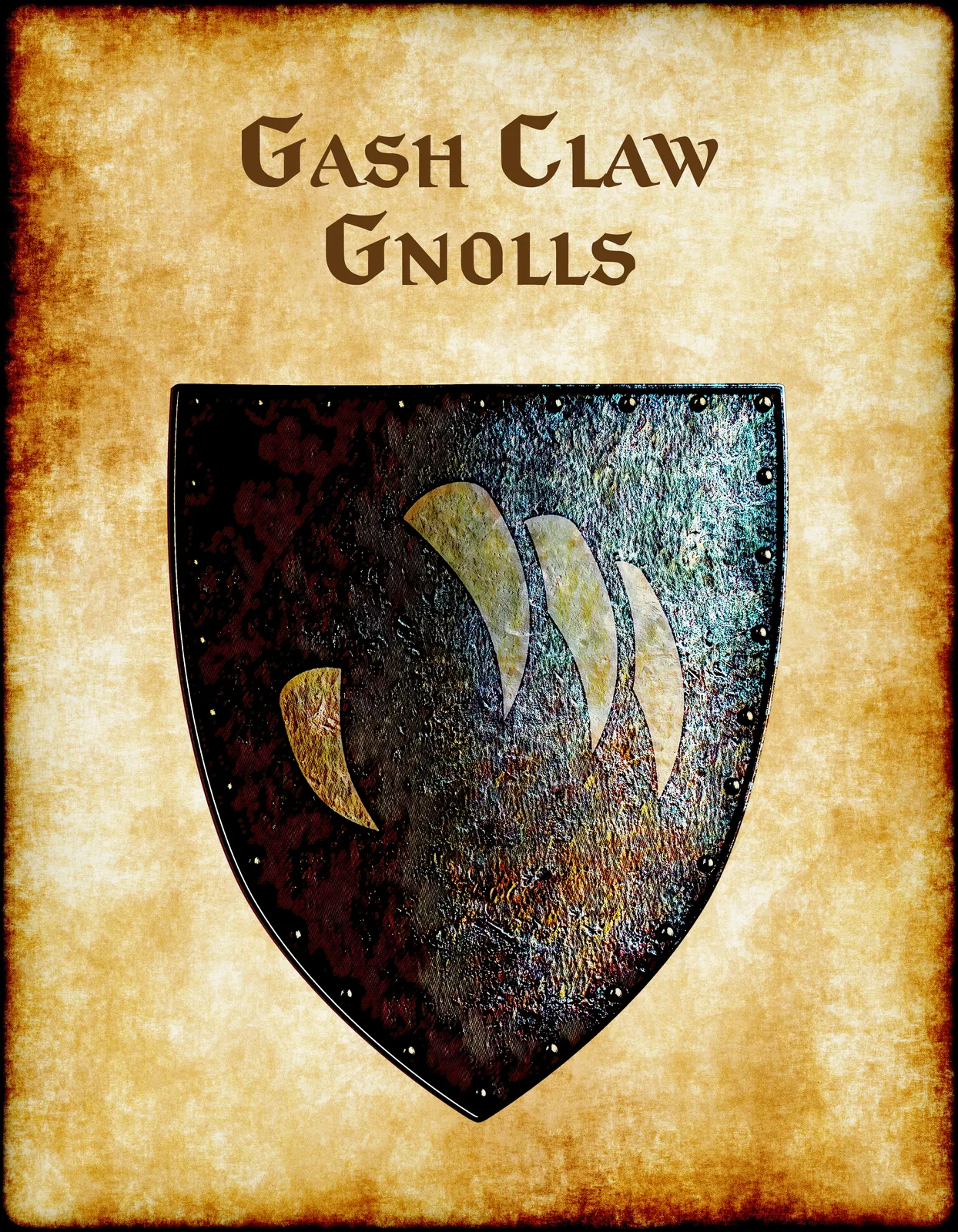 Gash Claw Gnolls Fine Art Canvas from Anna Meyer - Image 2