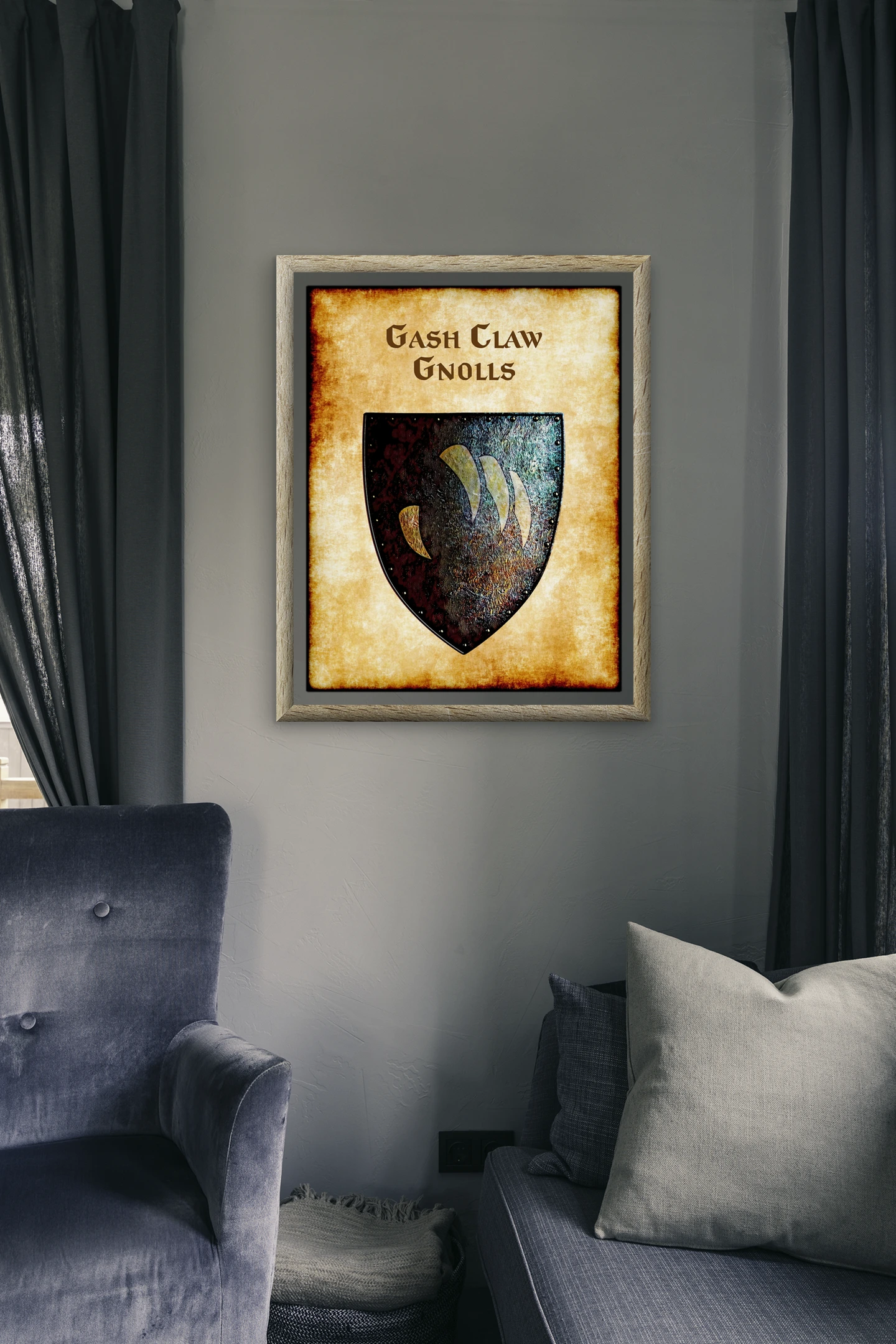 Gash Claw Gnolls Fine Art Canvas from Anna Meyer - Image 5