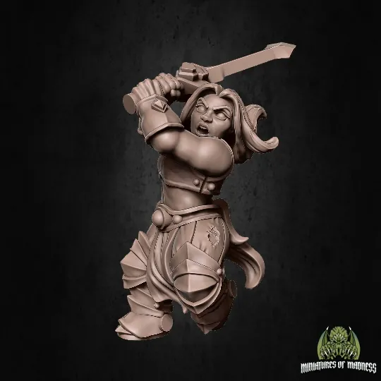 Gograk Burahad — Clan Oakentap Dwarf Miniature - Image 2