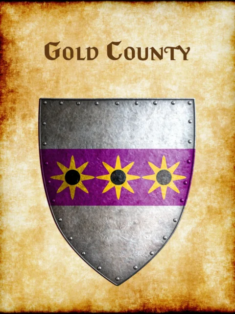 Alternative view of Gold County Gallery Canvas Print from Anna Meyer