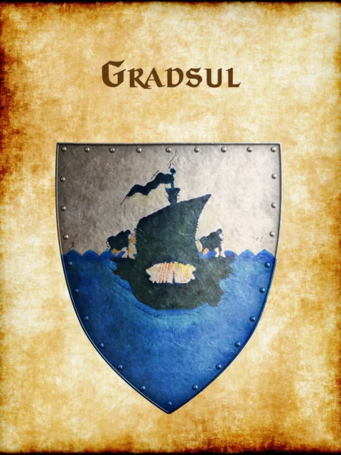Alternative view of Gradsul Fantasy Canvas Print from Anna Meyer