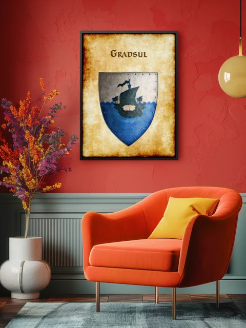 Gradsul Fantasy Canvas Print from Anna Meyer