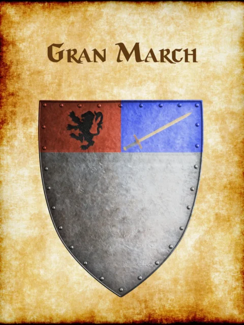 Alternative view of Gran March Fantasy Canvas Artwork from Anna Meyer