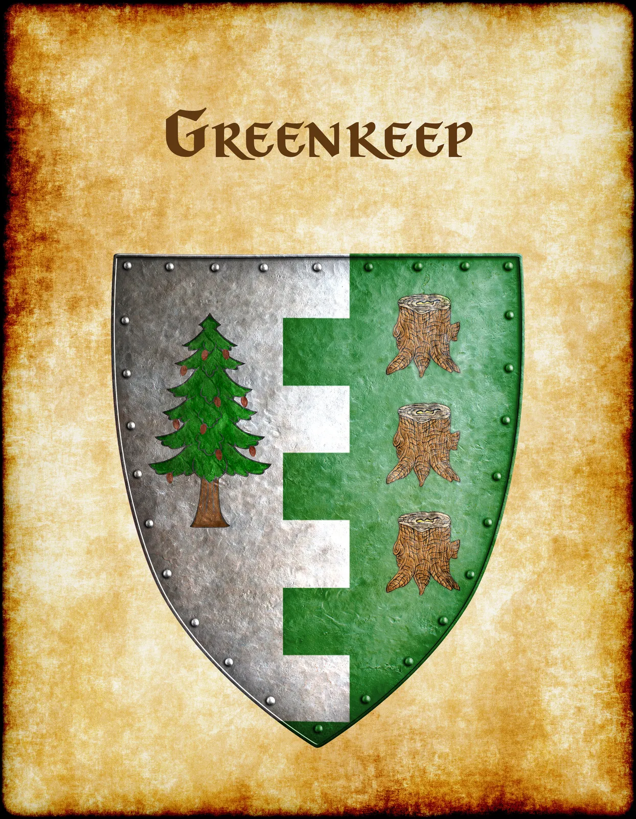 Greenkeep Fantasy Art Print from Anna Meyer - Image 2