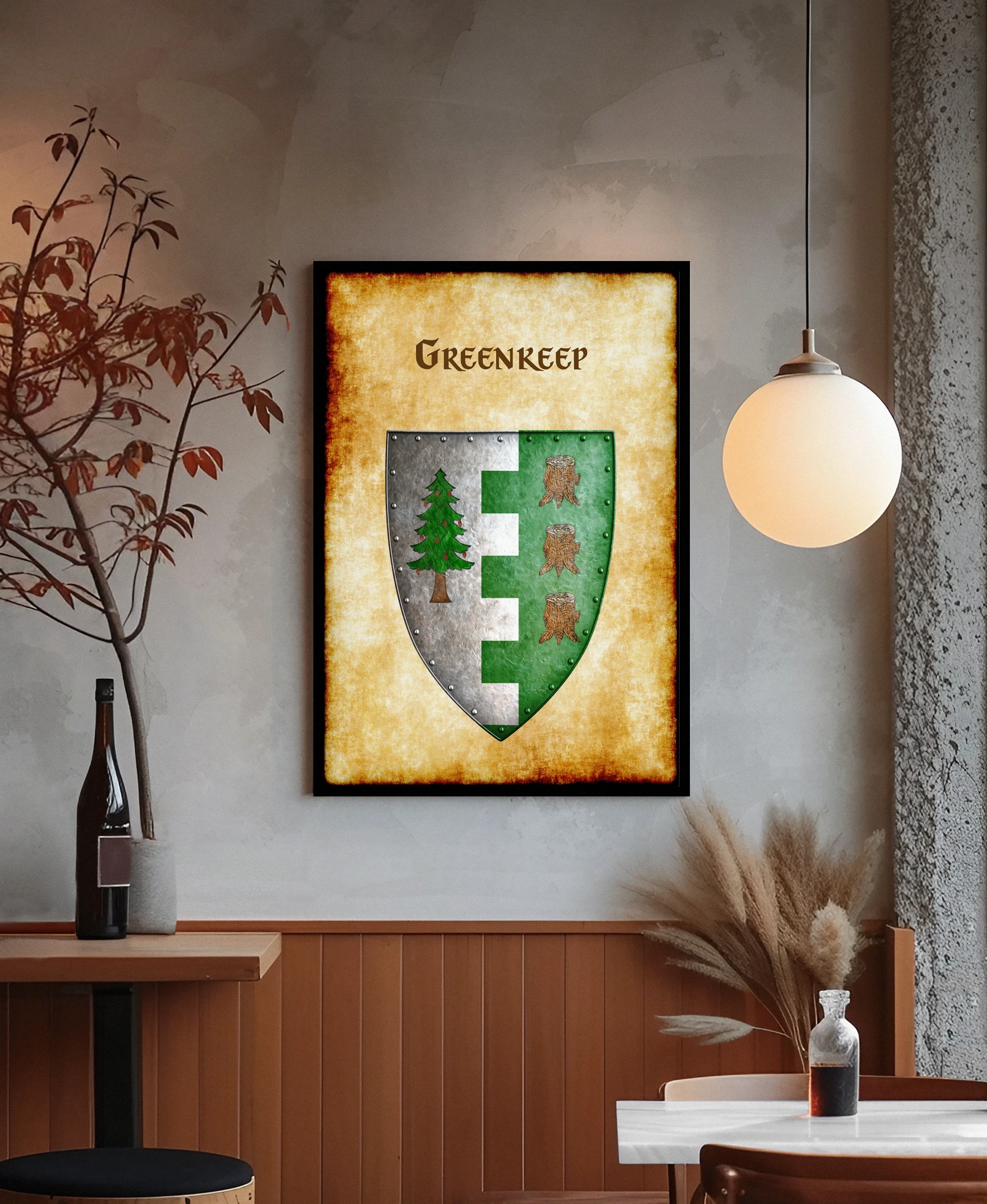 Greenkeep Fantasy Art Print from Anna Meyer - Image 4