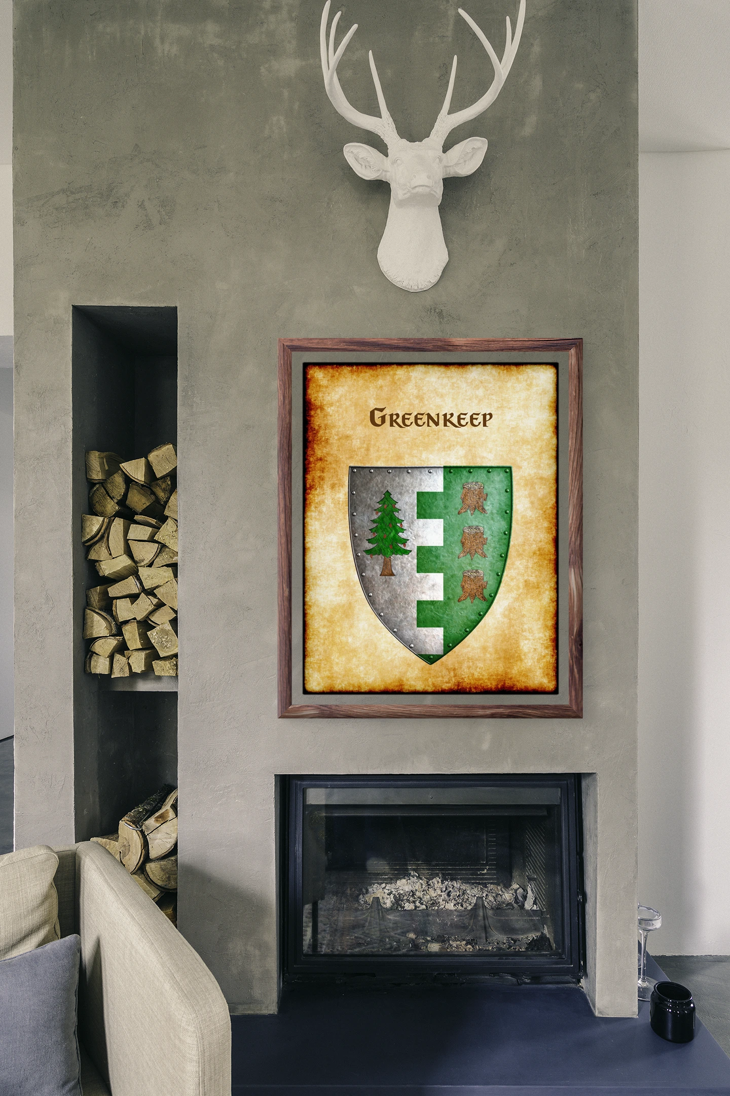 Greenkeep Fantasy Art Print from Anna Meyer