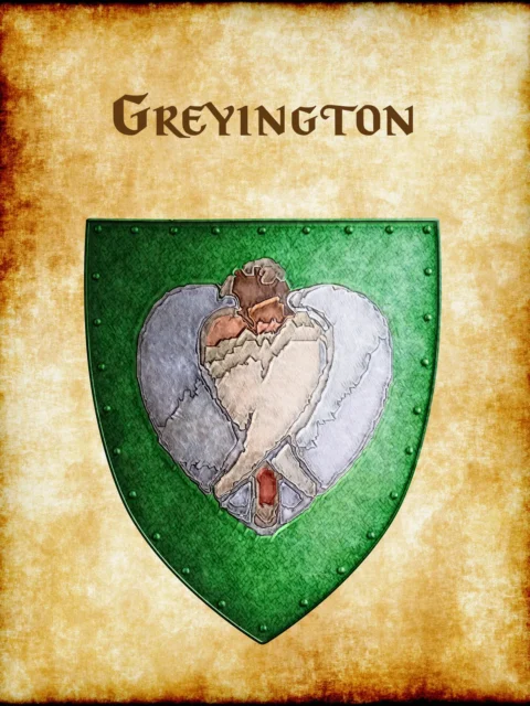 Alternative view of Greyington Fantasy Canvas Print from Anna Meyer