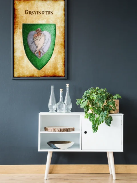 Greyington Fantasy Canvas Print from Anna Meyer