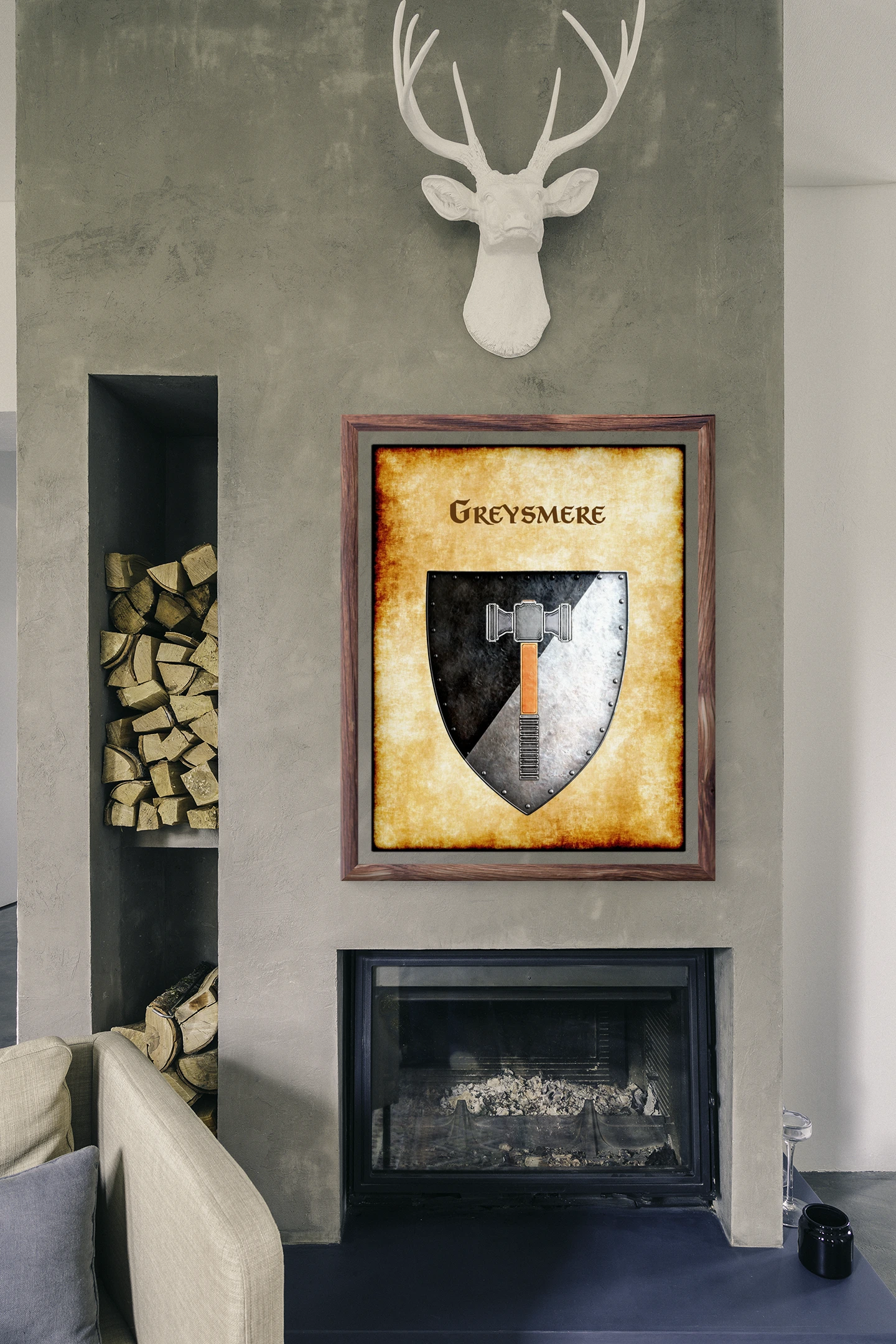 Greysmere Fantasy Canvas Artwork from Anna Meyer - Image 5