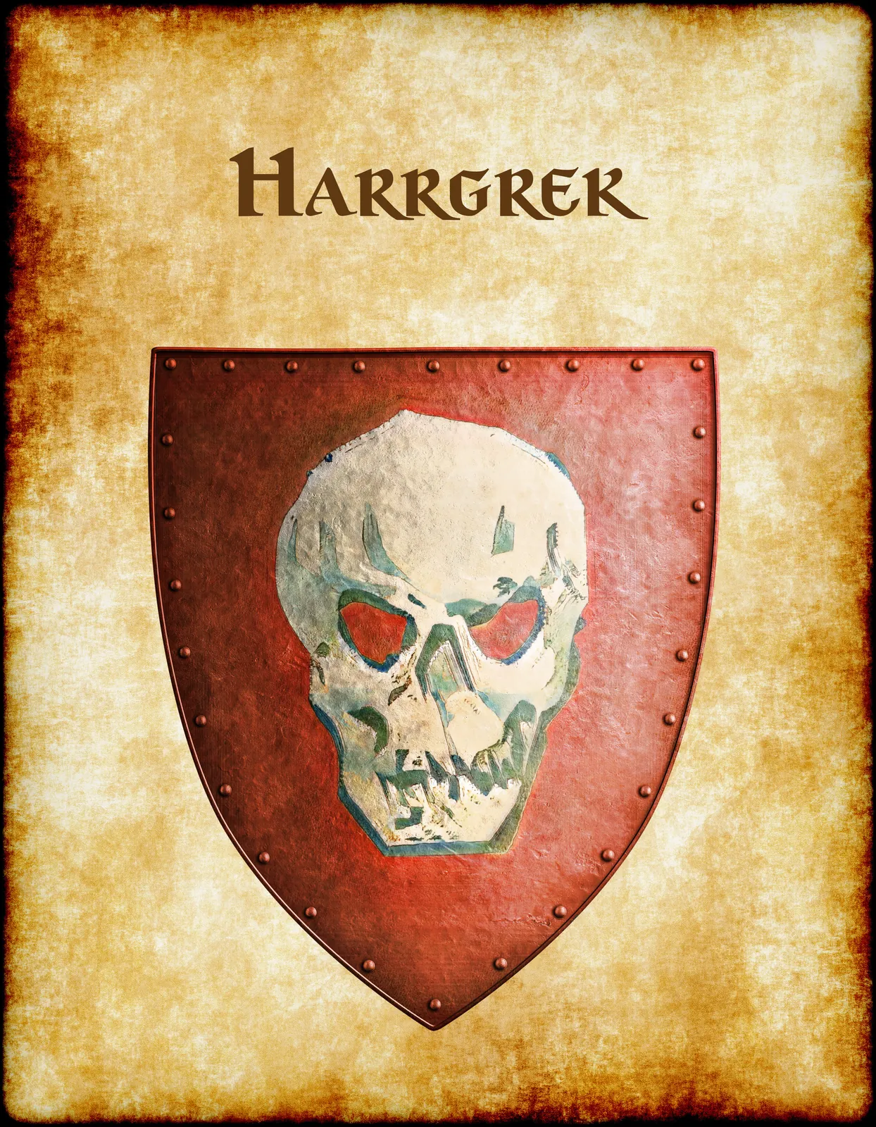 Harrgrek Fantasy Art Print from Anna Meyer - Image 2