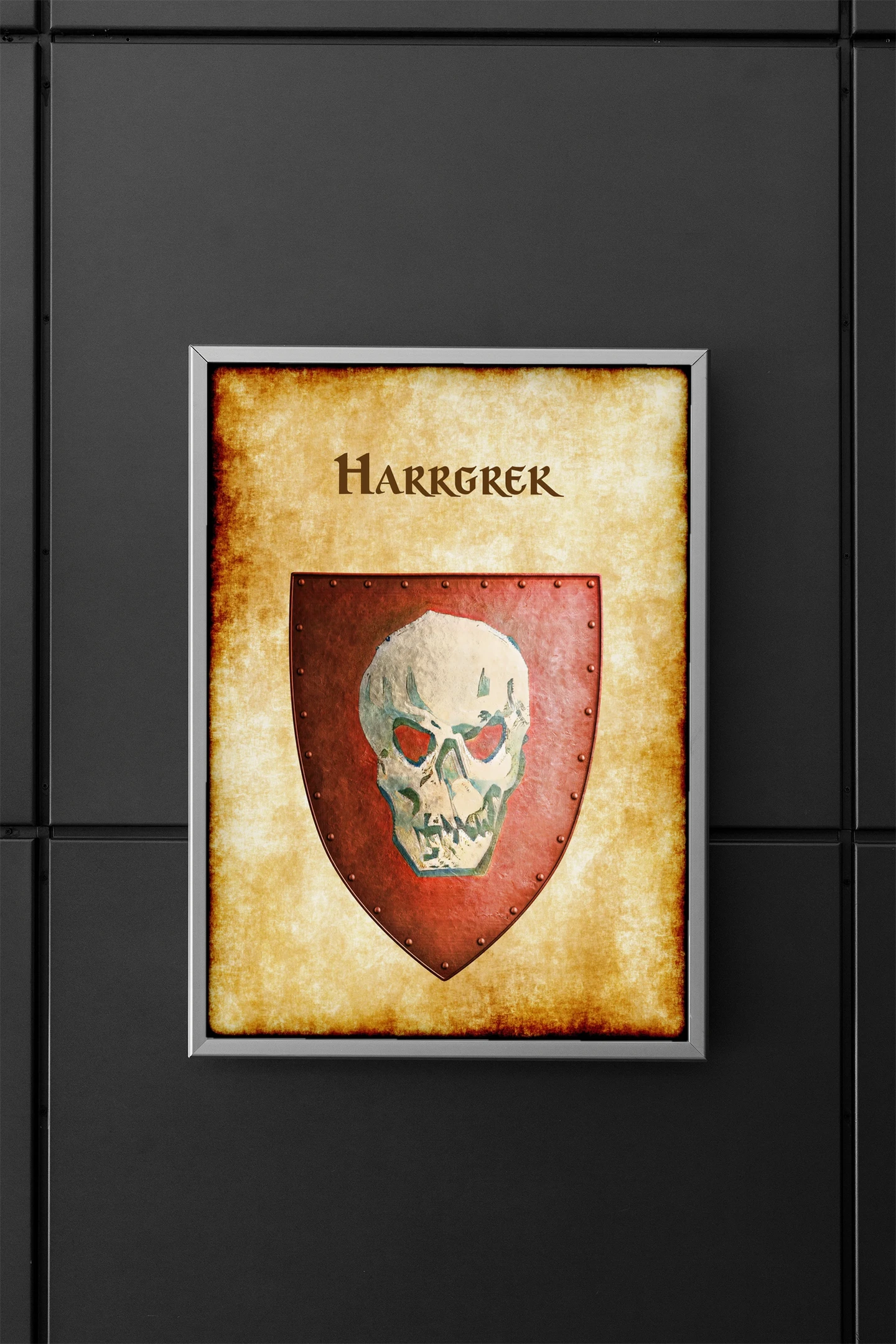 Harrgrek Fantasy Art Print from Anna Meyer