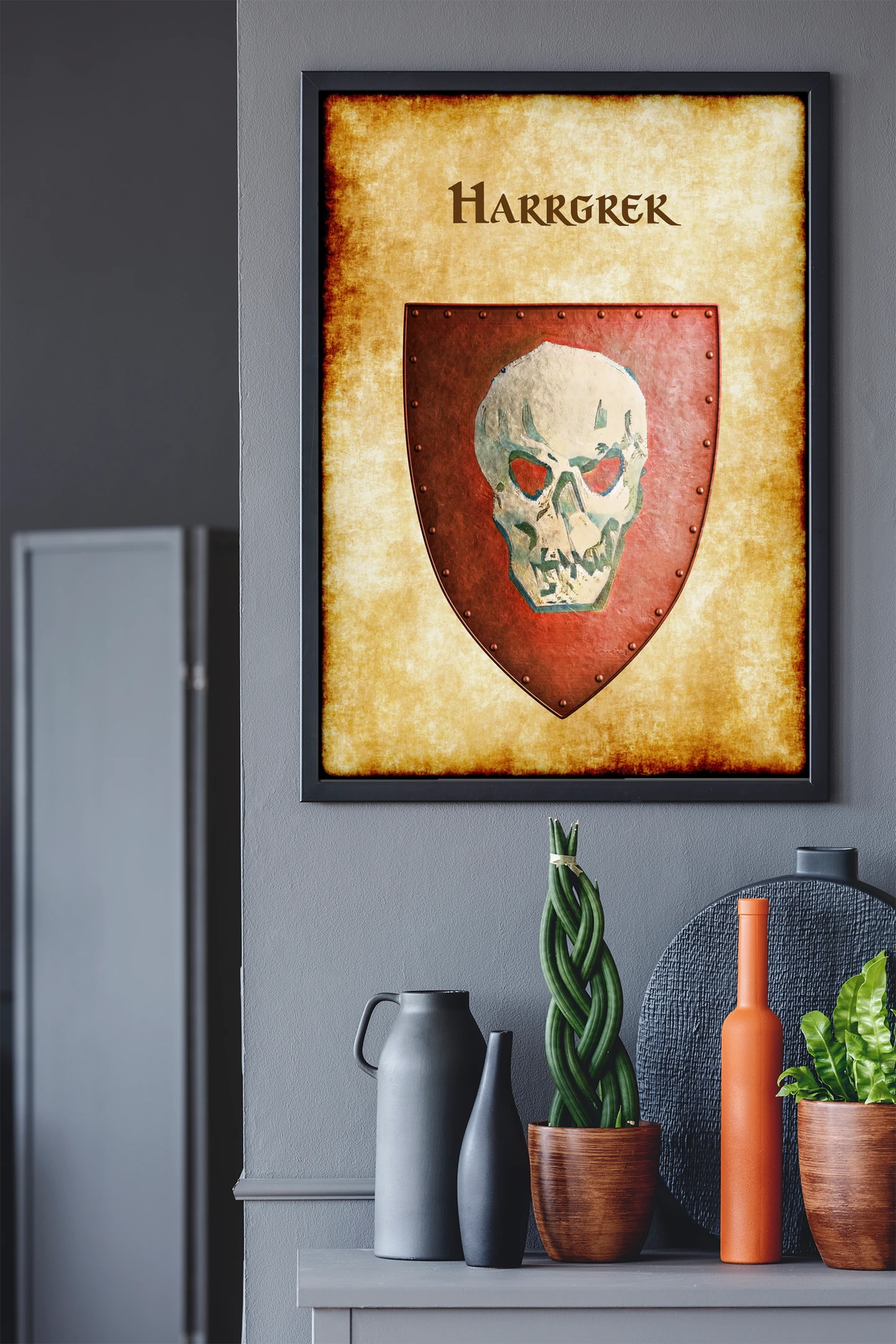 Harrgrek Fantasy Art Print from Anna Meyer - Image 5