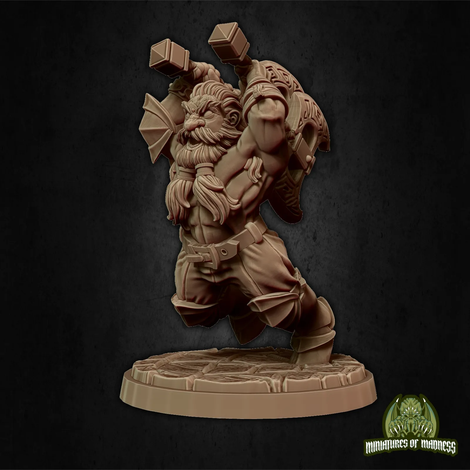 Hegnar The Impetuous — Clan Oakentap Dwarf Miniature - Image 5