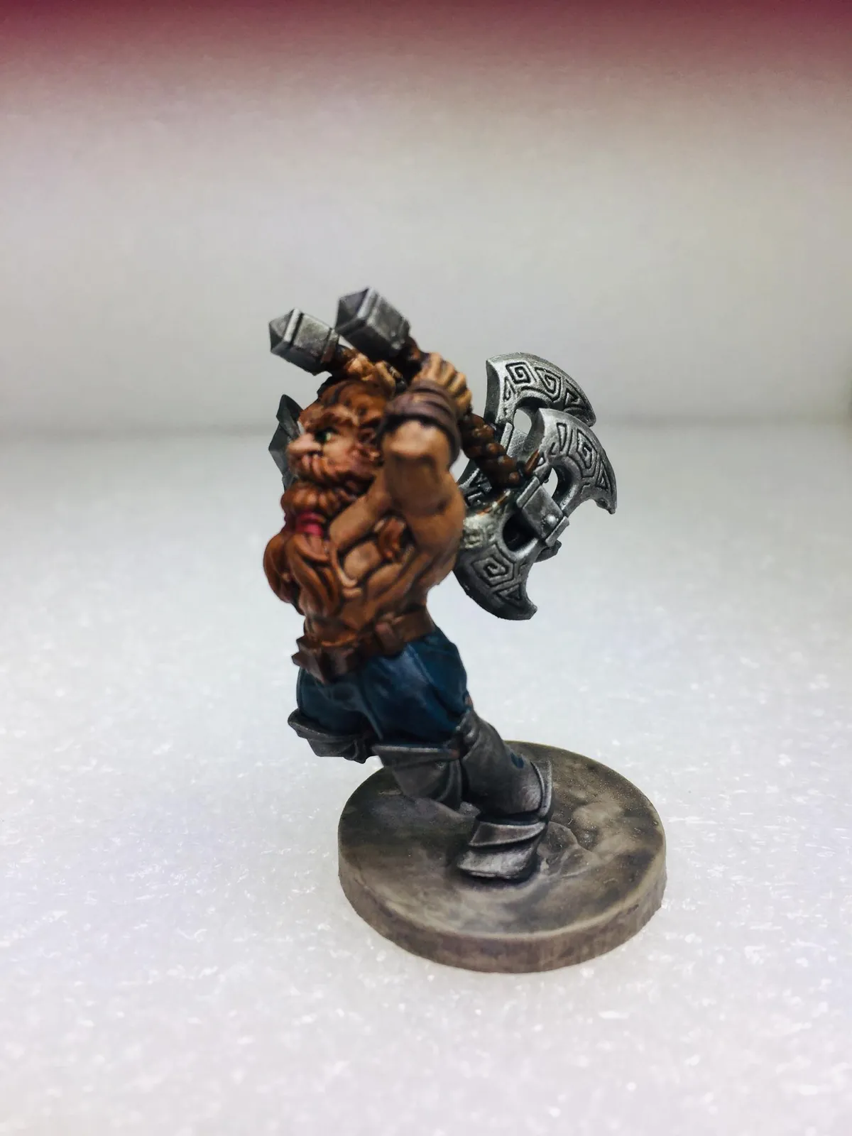 Hegnar The Impetuous — Clan Oakentap Dwarf Miniature