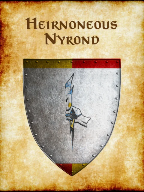 Alternative view of Heirnoneous Nyrond Fantasy Canvas Print from Anna Meyer