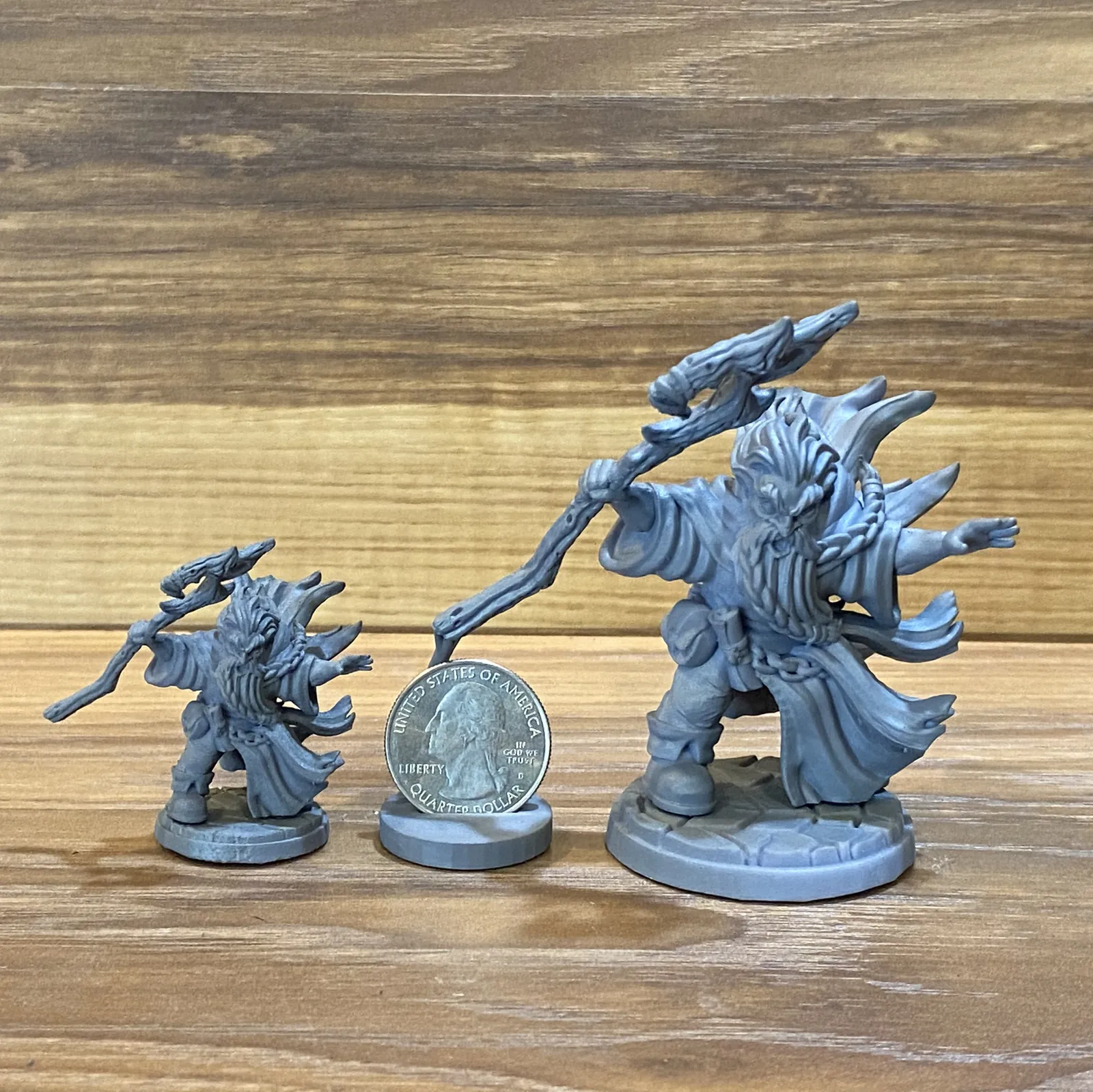 Hesur Strormbearer — Clan Oakentap Dwarf Miniature - Image 3