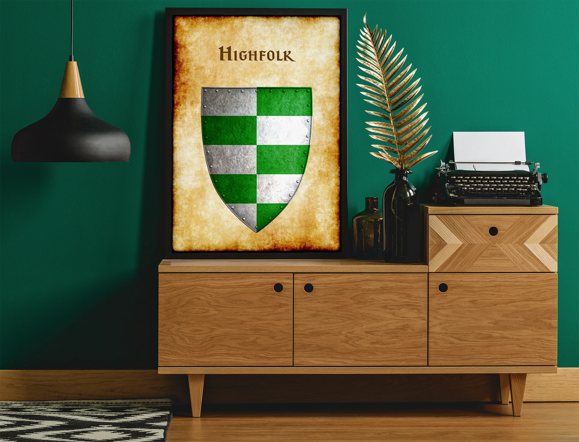 Highfolk Fine Art Canvas from Anna Meyer