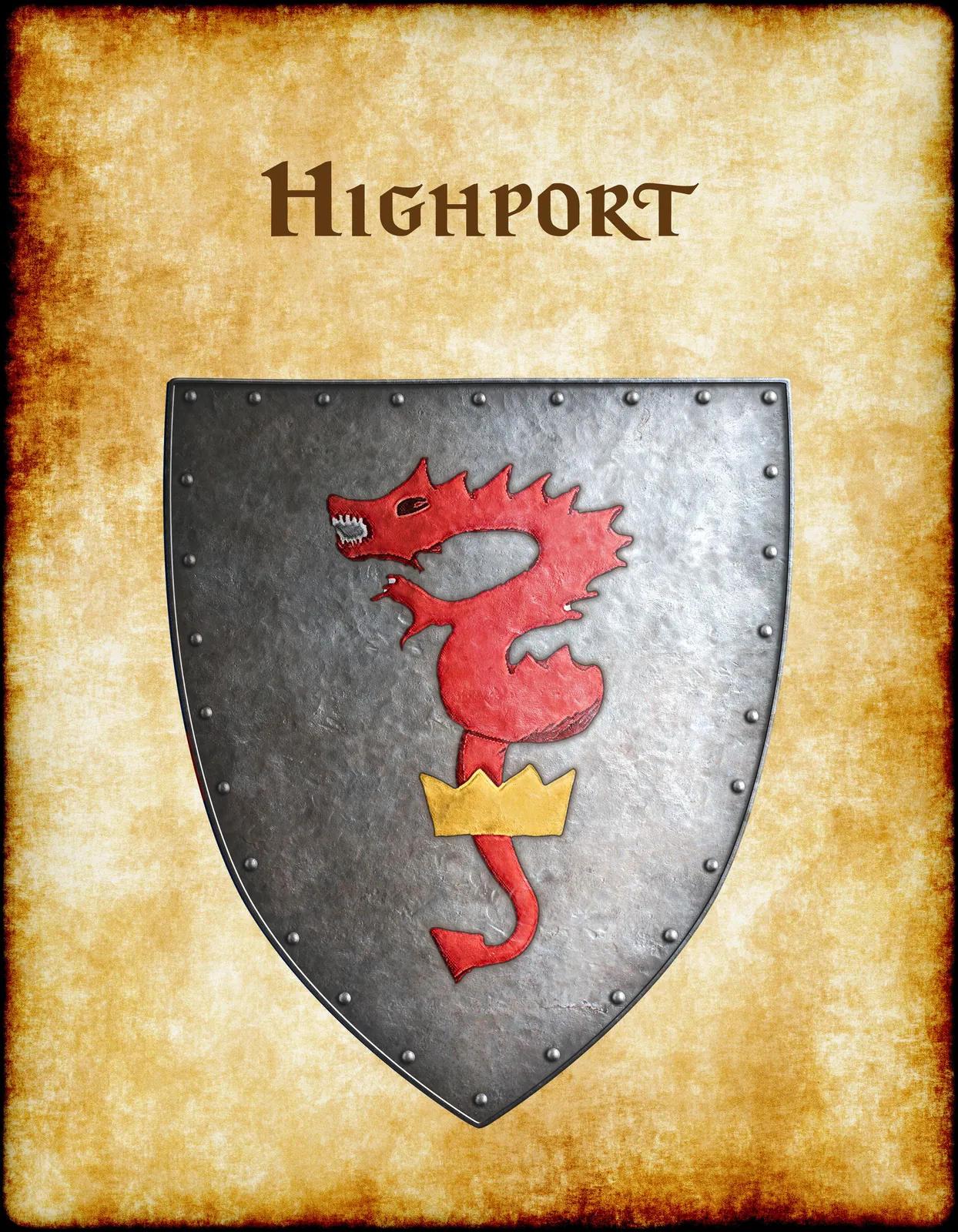 Highport Fantasy Canvas Artwork from Anna Meyer - Image 2