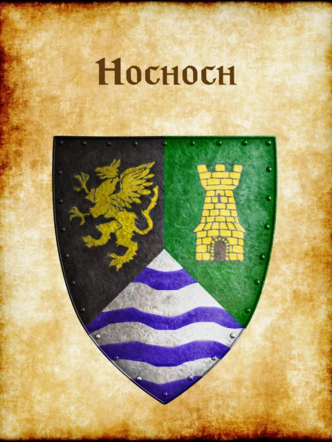 Alternative view of Hochoch Fantasy Art Print from Anna Meyer