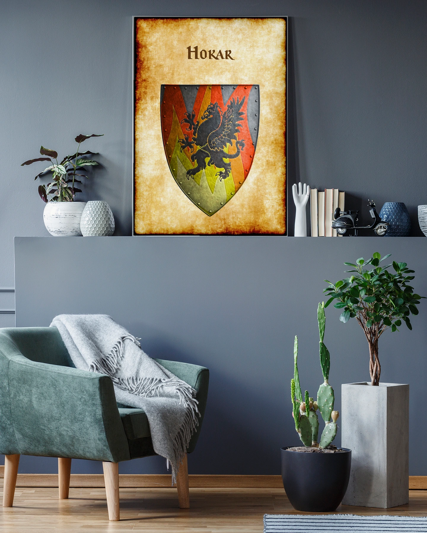 Hokar Canvas Wall Art from Anna Meyer - Image 3