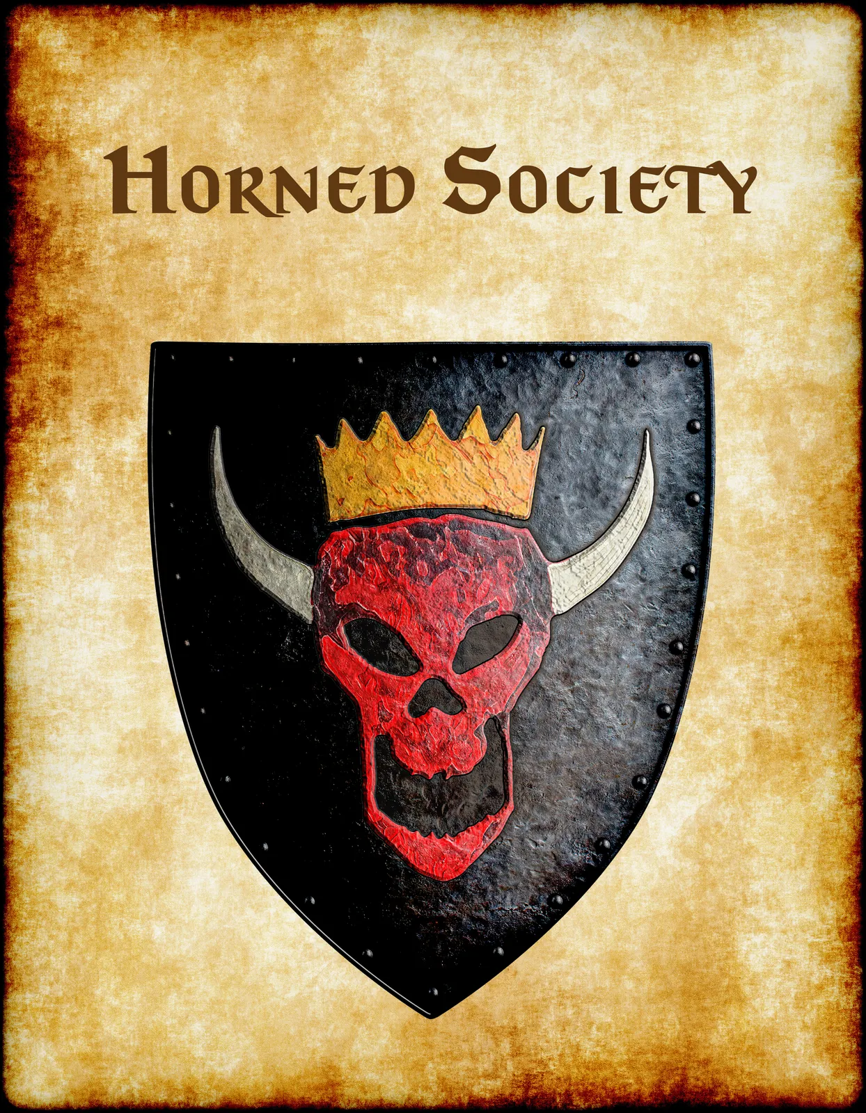 Horned Society Canvas Wall Art from Anna Meyer - Image 2