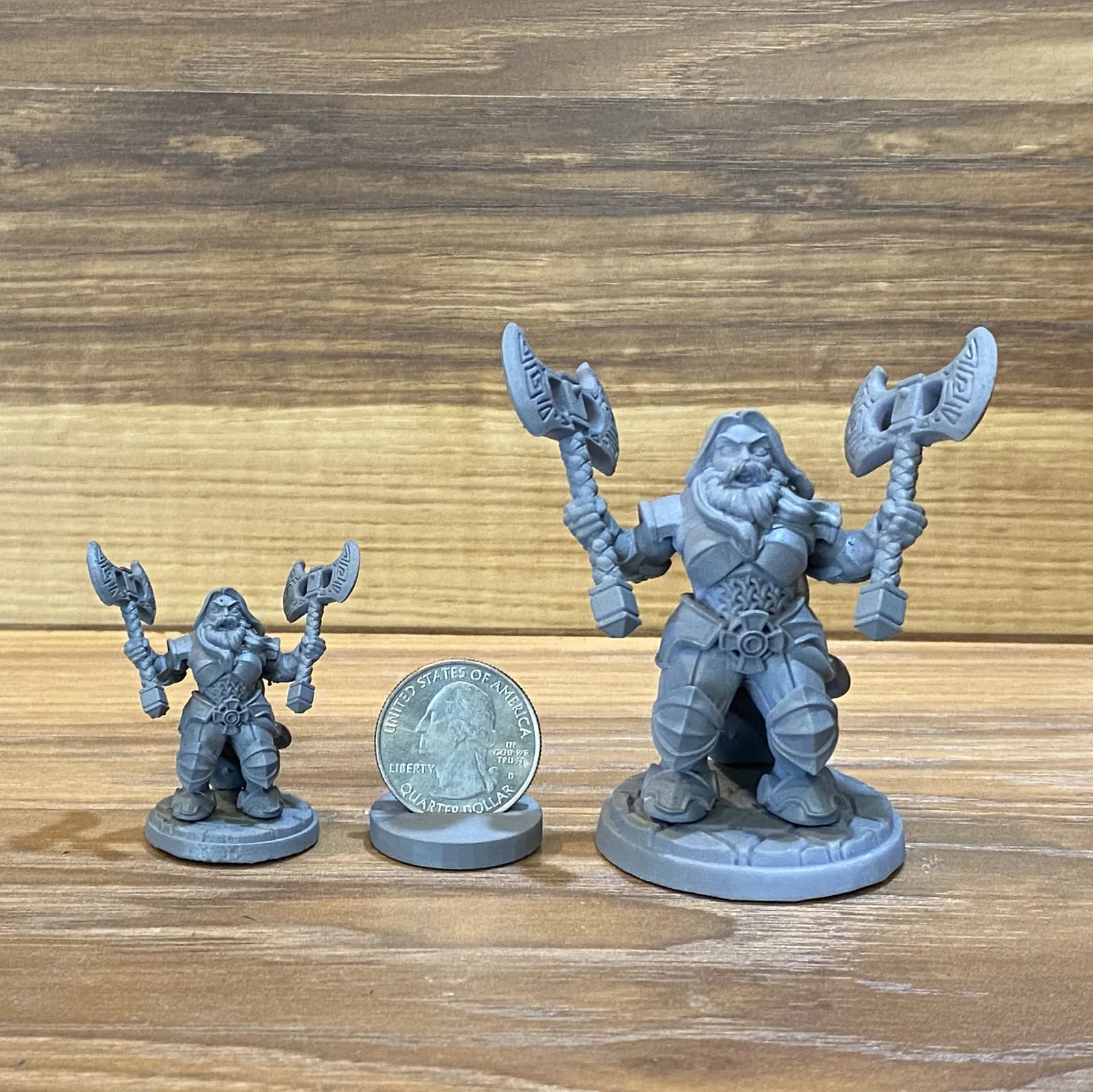 Ignes The Assoult Bearded — Clan Oakentap Dwarf Miniature - Image 2