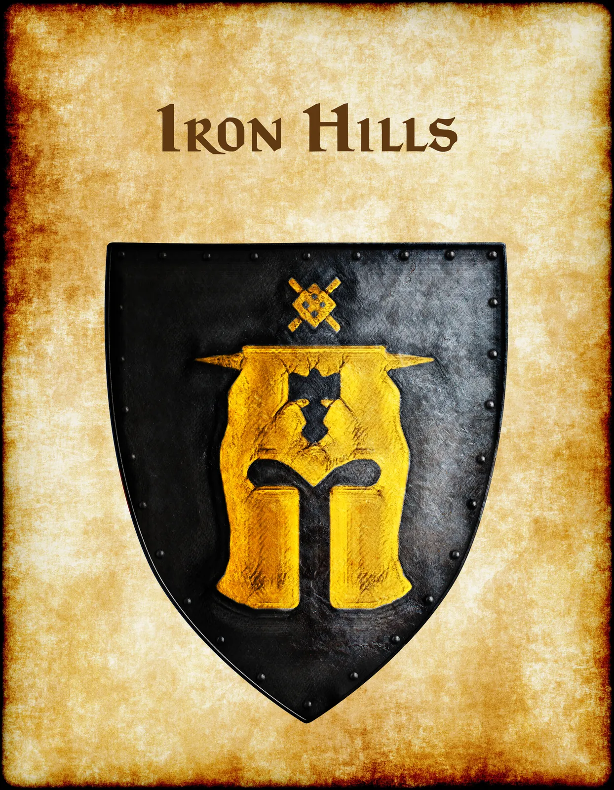 Iron Hills Canvas Art Print from Anna Meyer - Image 2