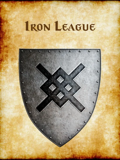 Alternative view of Iron League Canvas Print from Anna Meyer