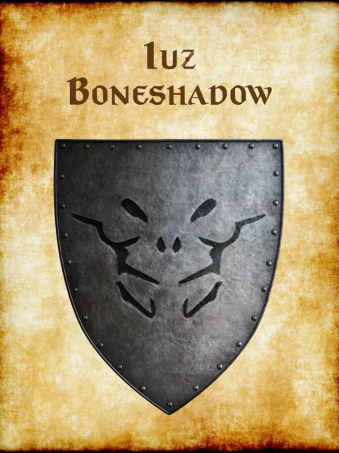 Alternative view of Iuz Boneshadow Fantasy Canvas Print from Anna Meyer