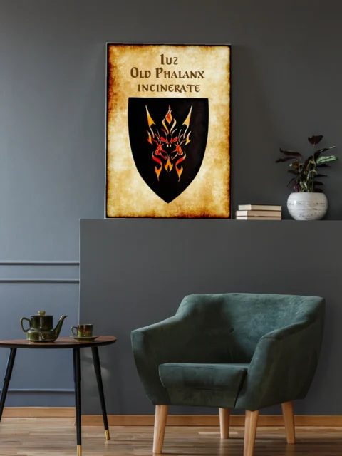Iuz Old Phalanx Incinerate Canvas Wall Art from Anna Meyer