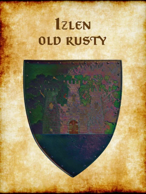 Alternative view of Izlen Old Rusty Fantasy Canvas Artwork from Anna Meyer