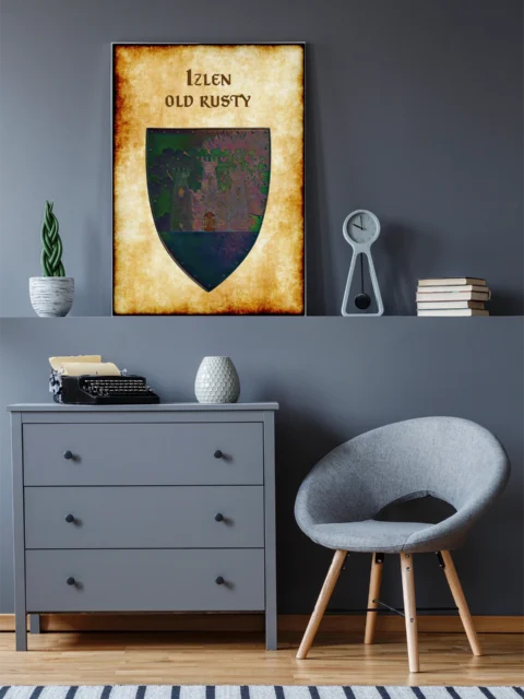 Izlen Old Rusty Fantasy Canvas Artwork from Anna Meyer