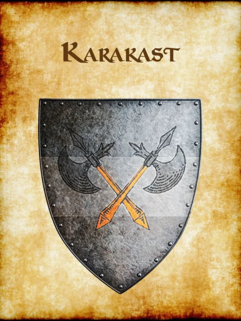 Alternative view of Karakast Fantasy Canvas Print from Anna Meyer