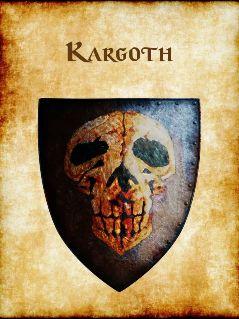 Alternative view of Kargoth Fantasy Canvas Artwork from Anna Meyer