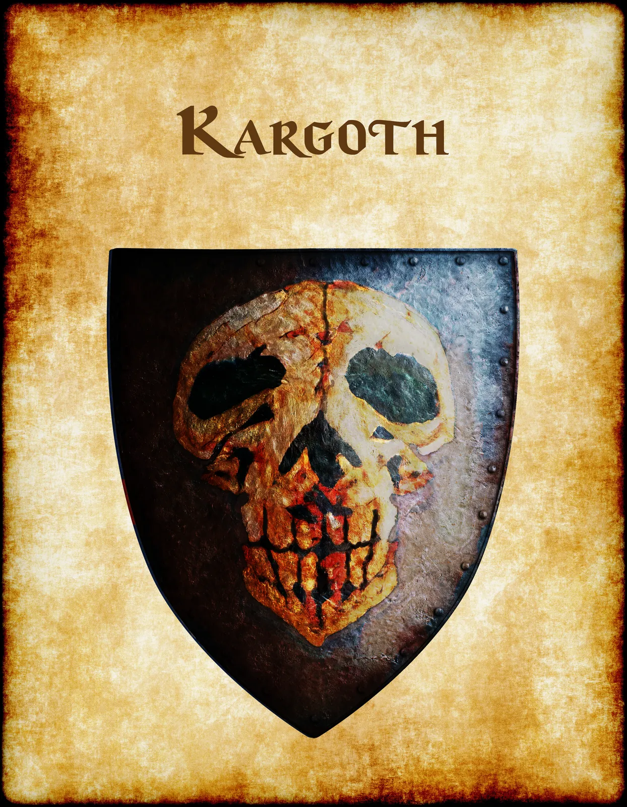 Kargoth Fantasy Canvas Artwork from Anna Meyer - Image 2