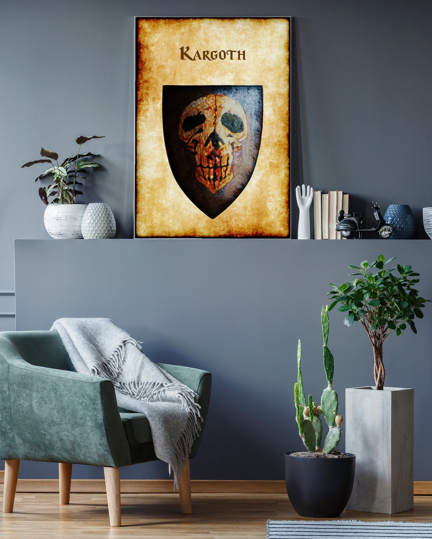 Kargoth Fantasy Canvas Artwork from Anna Meyer - Image 4