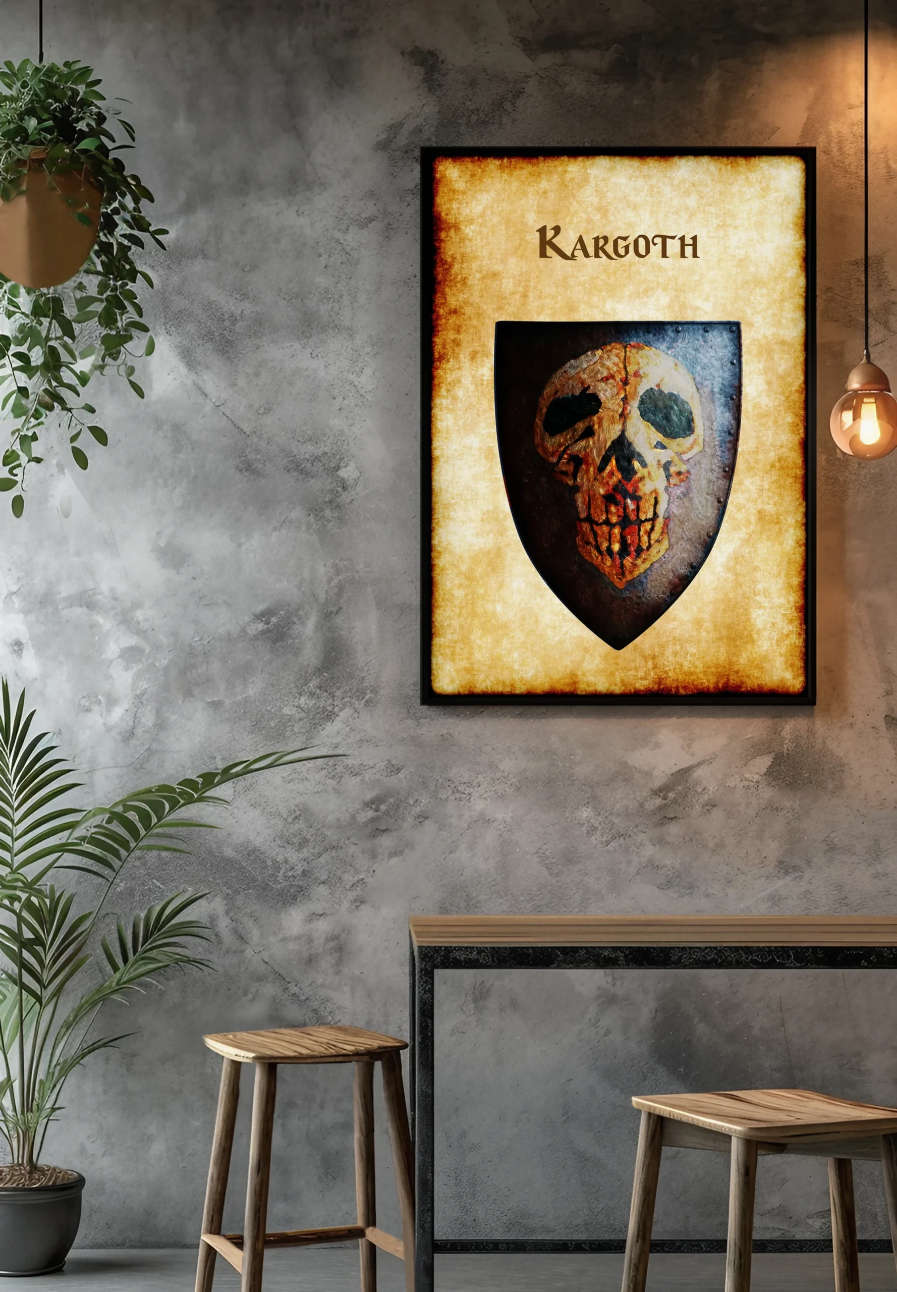 Kargoth Fantasy Canvas Artwork from Anna Meyer