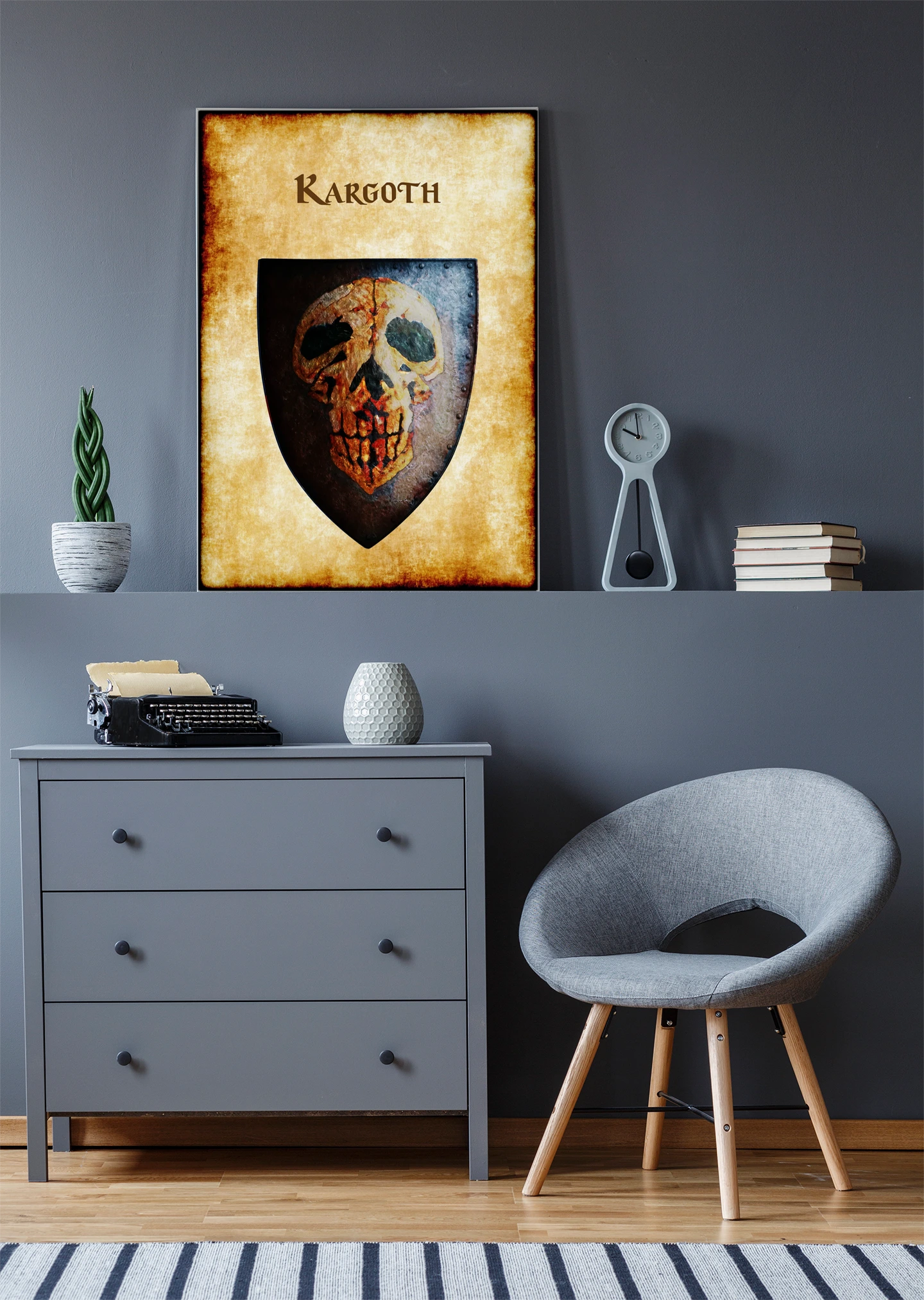 Kargoth Fantasy Canvas Artwork from Anna Meyer - Image 3