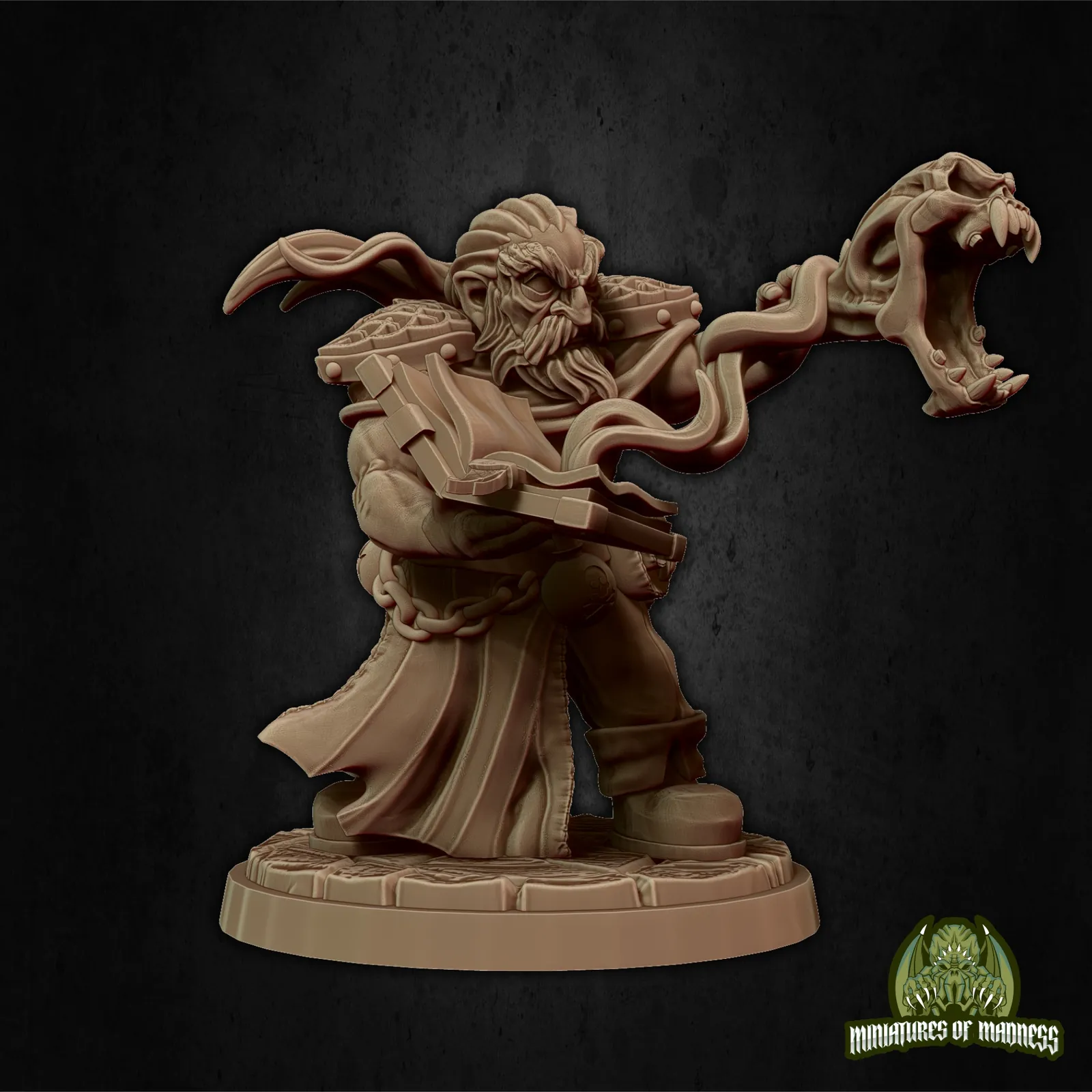 Kenus Soulstealer — Clan Oakentap Dwarf Miniature - Image 3