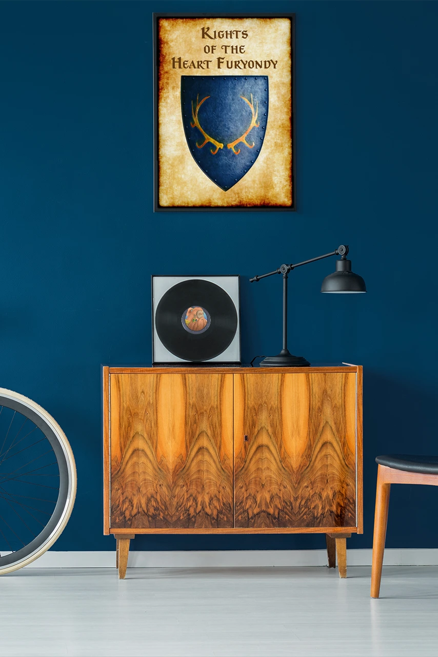 Kights Of The Heart Furyondy Canvas Wall Art from Anna Meyer