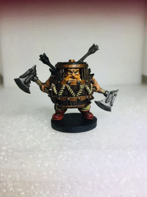 Alternative view of Klaus The Barrel — Clan Oakentap Dwarf Miniature