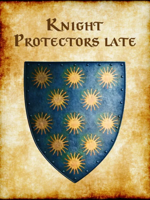 Alternative view of Knight Protectors Late Fine Art Canvas from Anna Meyer