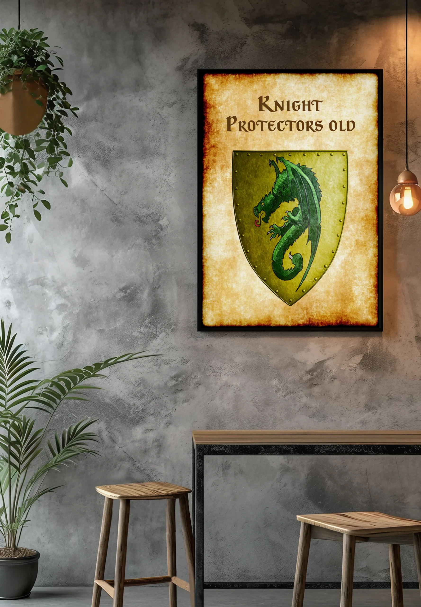 Knight Protectors Old Fine Art Canvas from Anna Meyer - Image 5