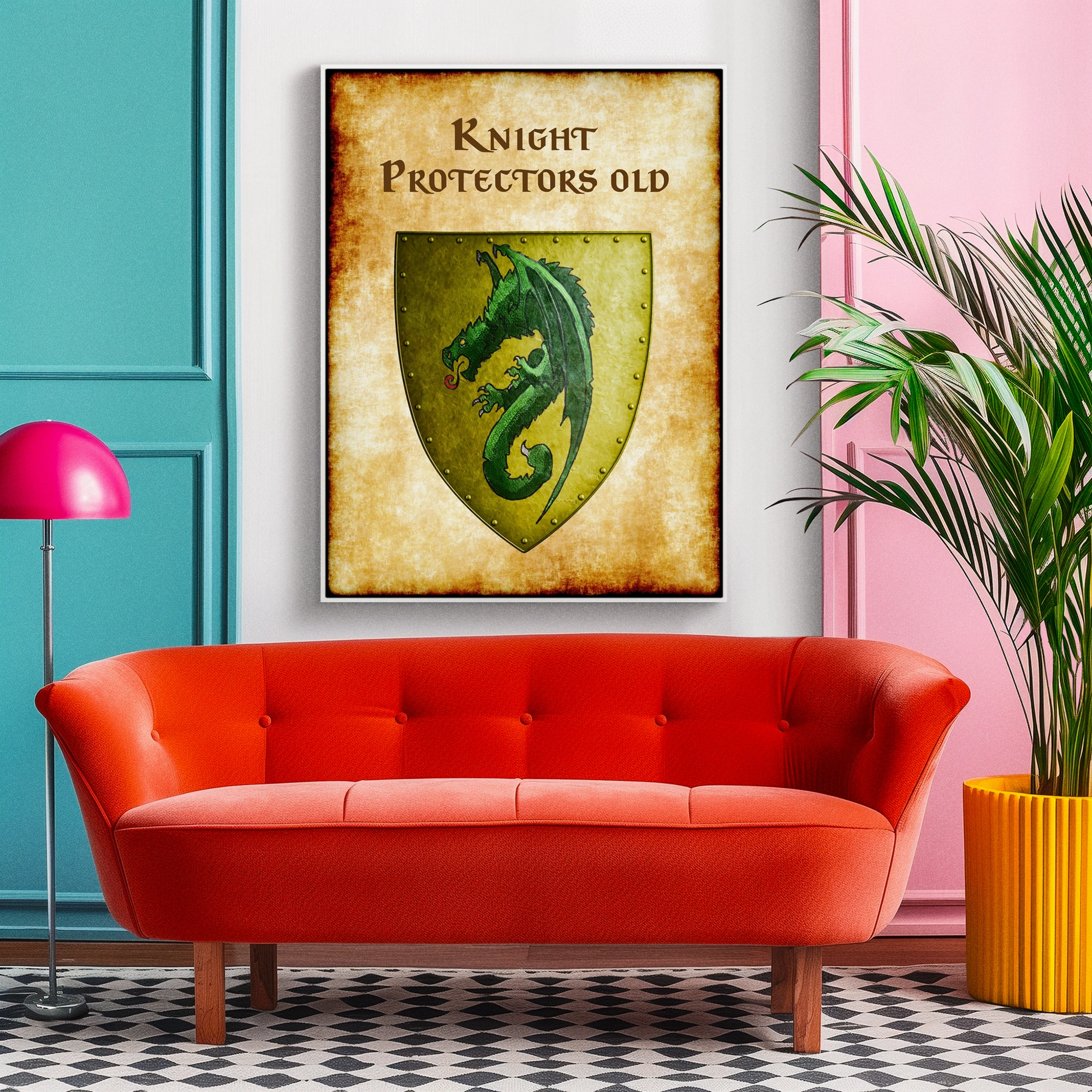 Knight Protectors Old Fine Art Canvas from Anna Meyer - Image 3