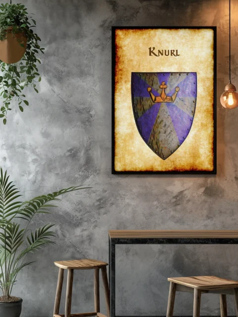 Knurl Alternate Fine Art Canvas from Anna Meyer