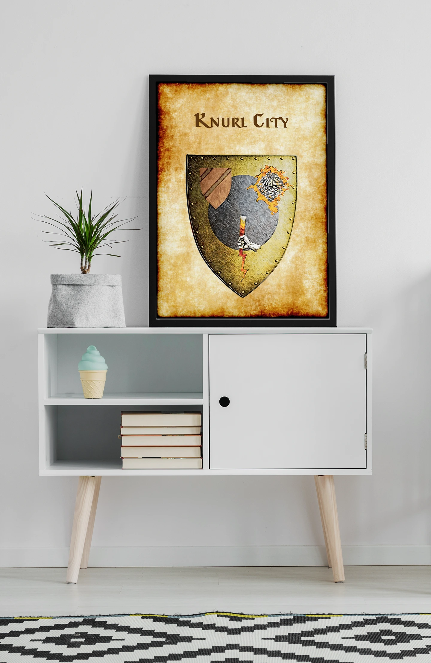 Knurl City Canvas Art Print from Anna Meyer - Image 5