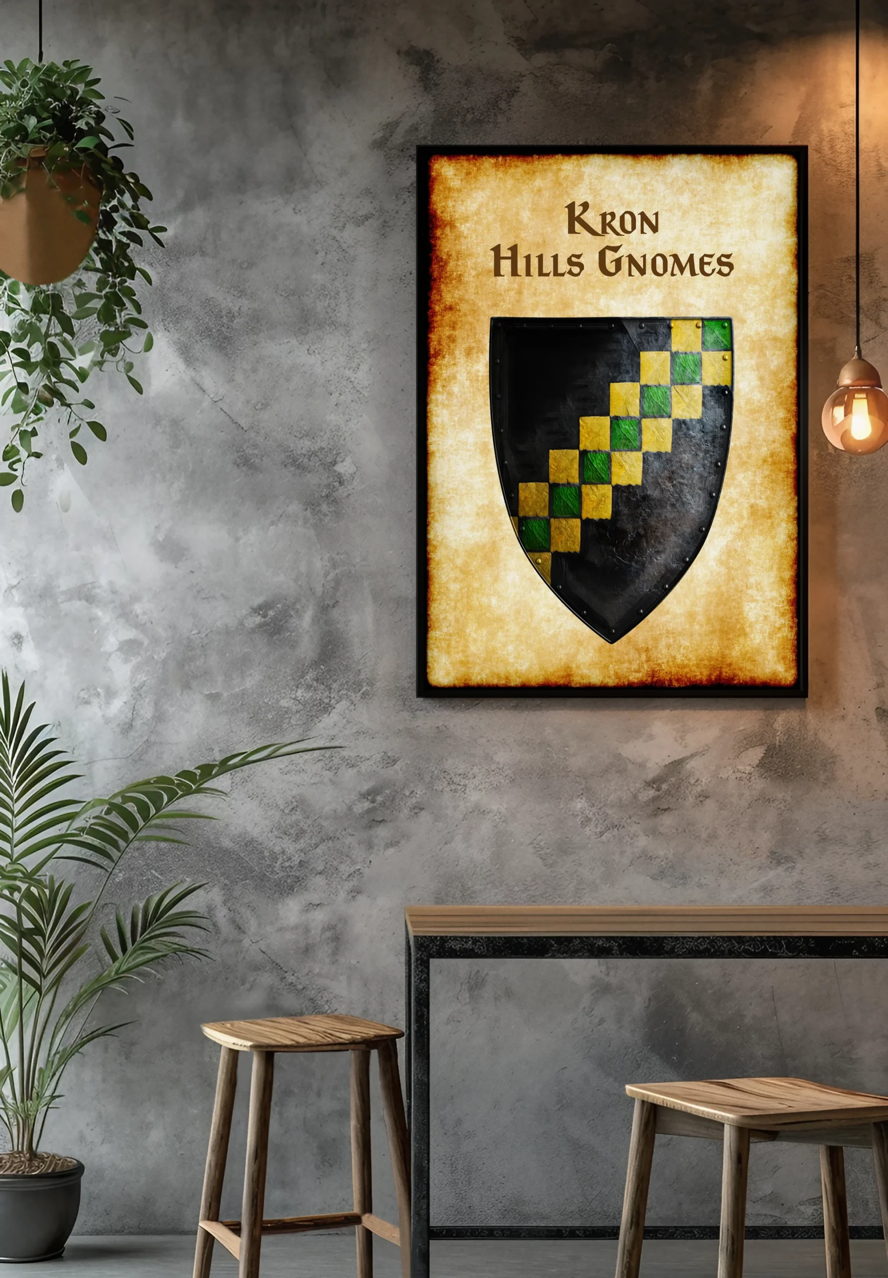 Kron Hills Gnomes Canvas Art Print from Anna Meyer - Image 3