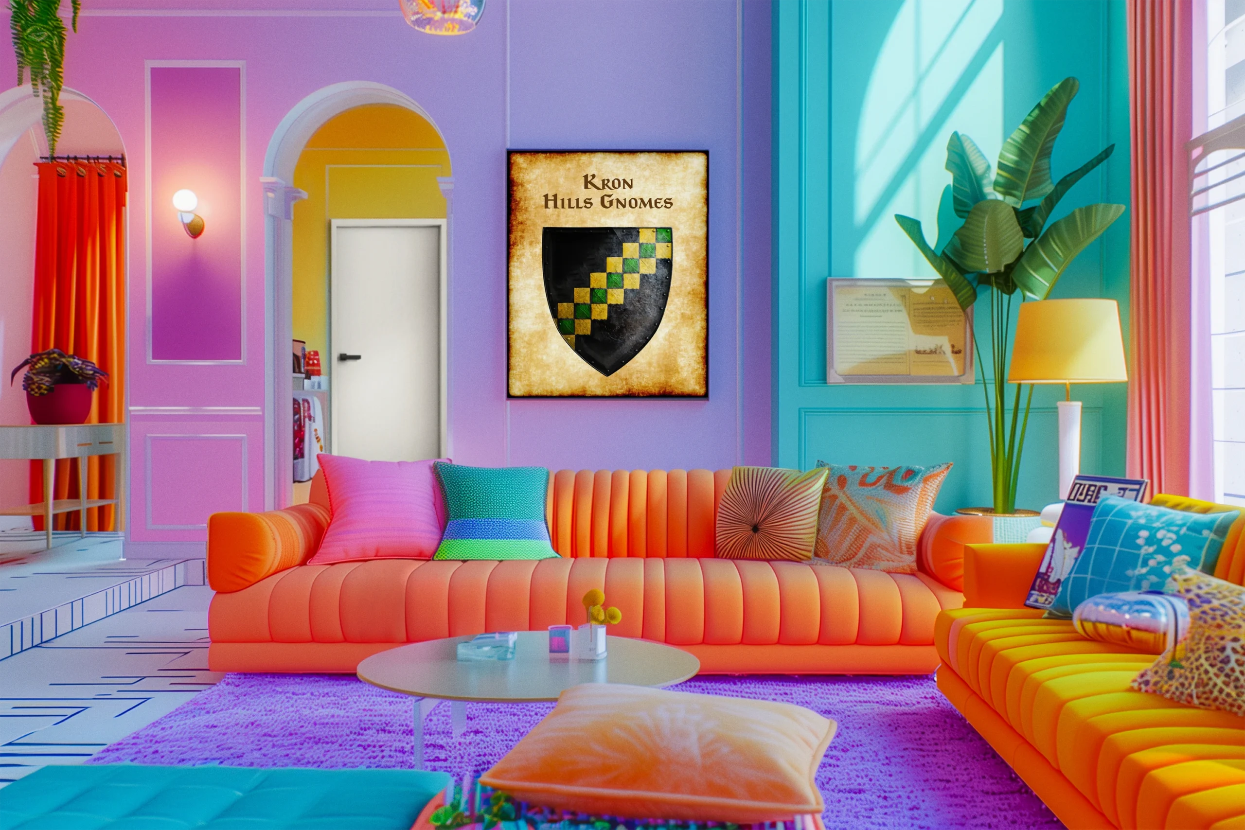 Kron Hills Gnomes Canvas Art Print from Anna Meyer - Image 5